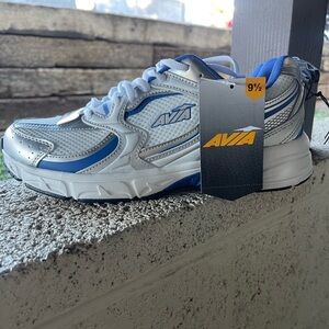 AVIA Women's Athletic Shoes - Silver and Blue